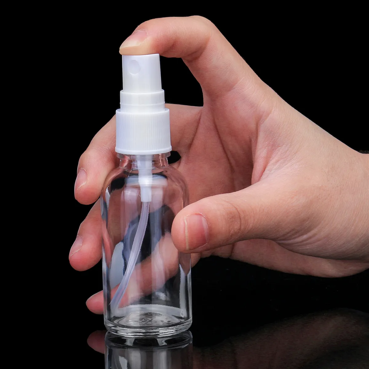 100ml PET Plastic Bottle with Mist Spray Lid