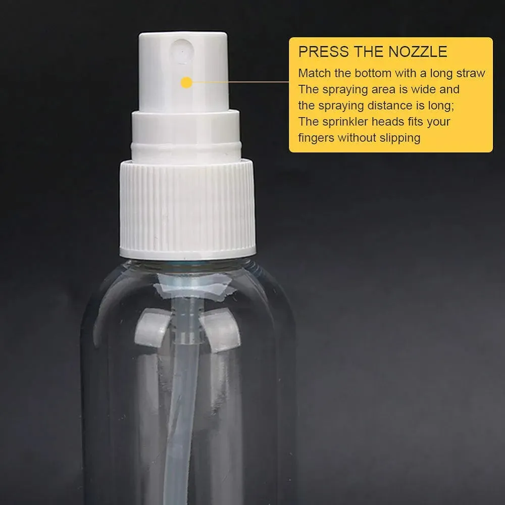 100ml PET Plastic Bottle with Mist Spray Lid