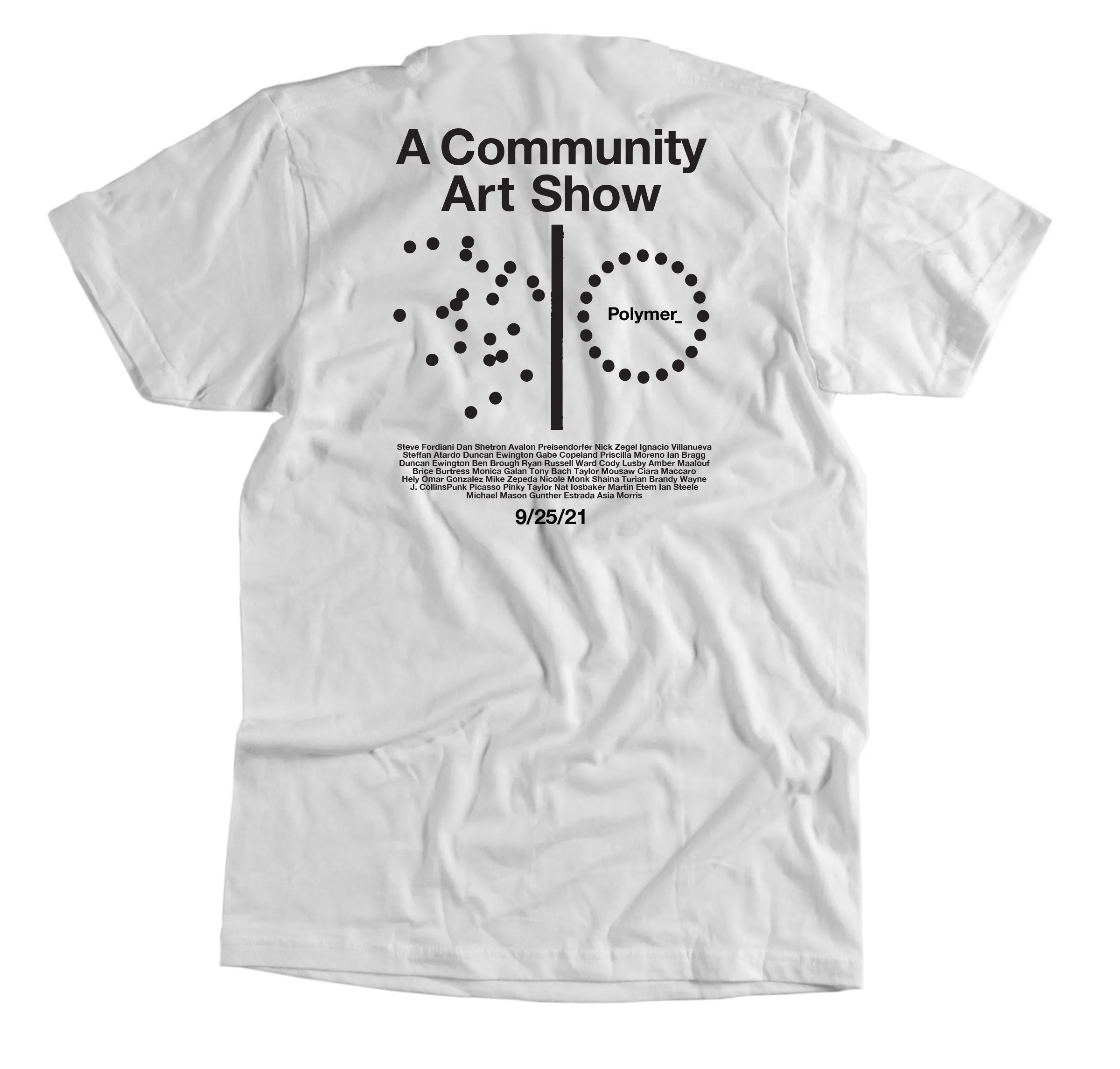 A Community Art Show Tee