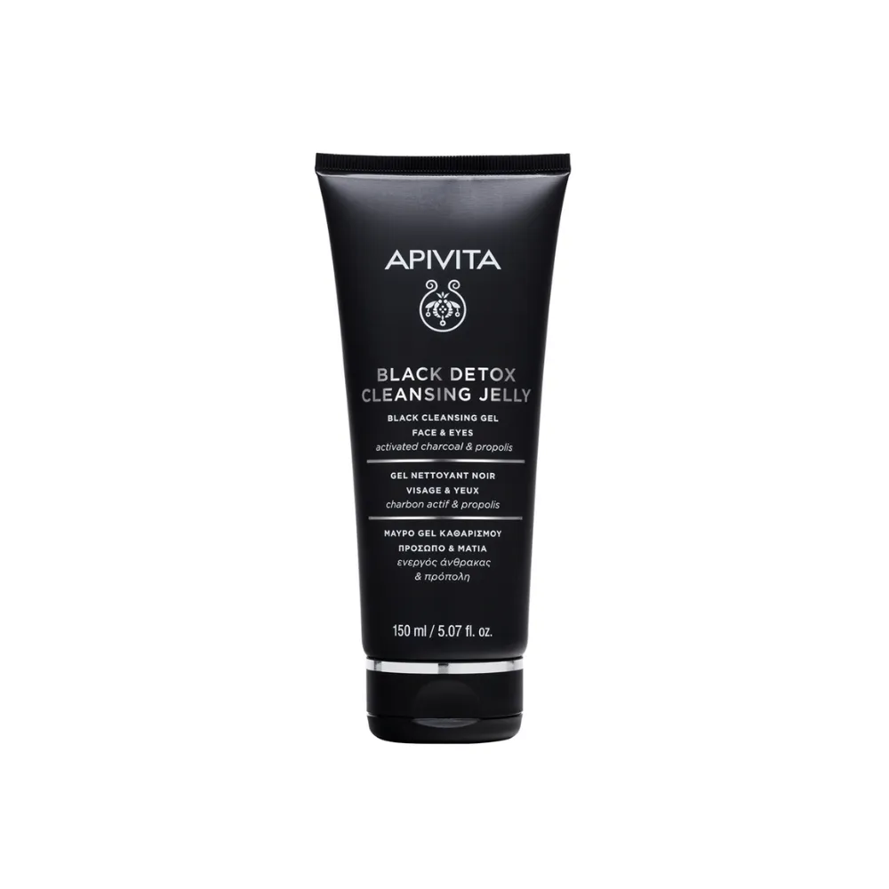 Apivita Black Detox Cleanser 150ml