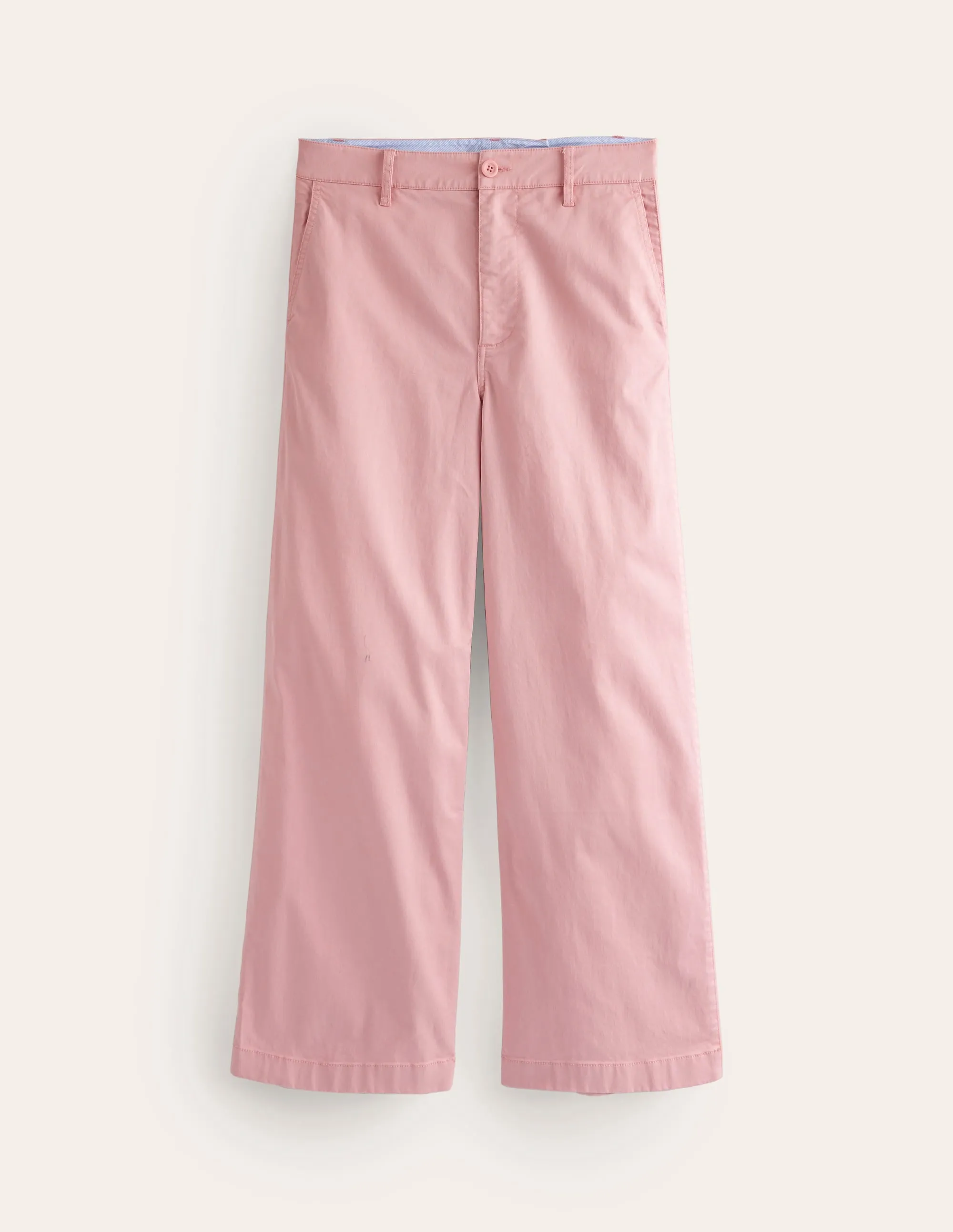 BARNSBURY WIDE LEG CHINO-Blush