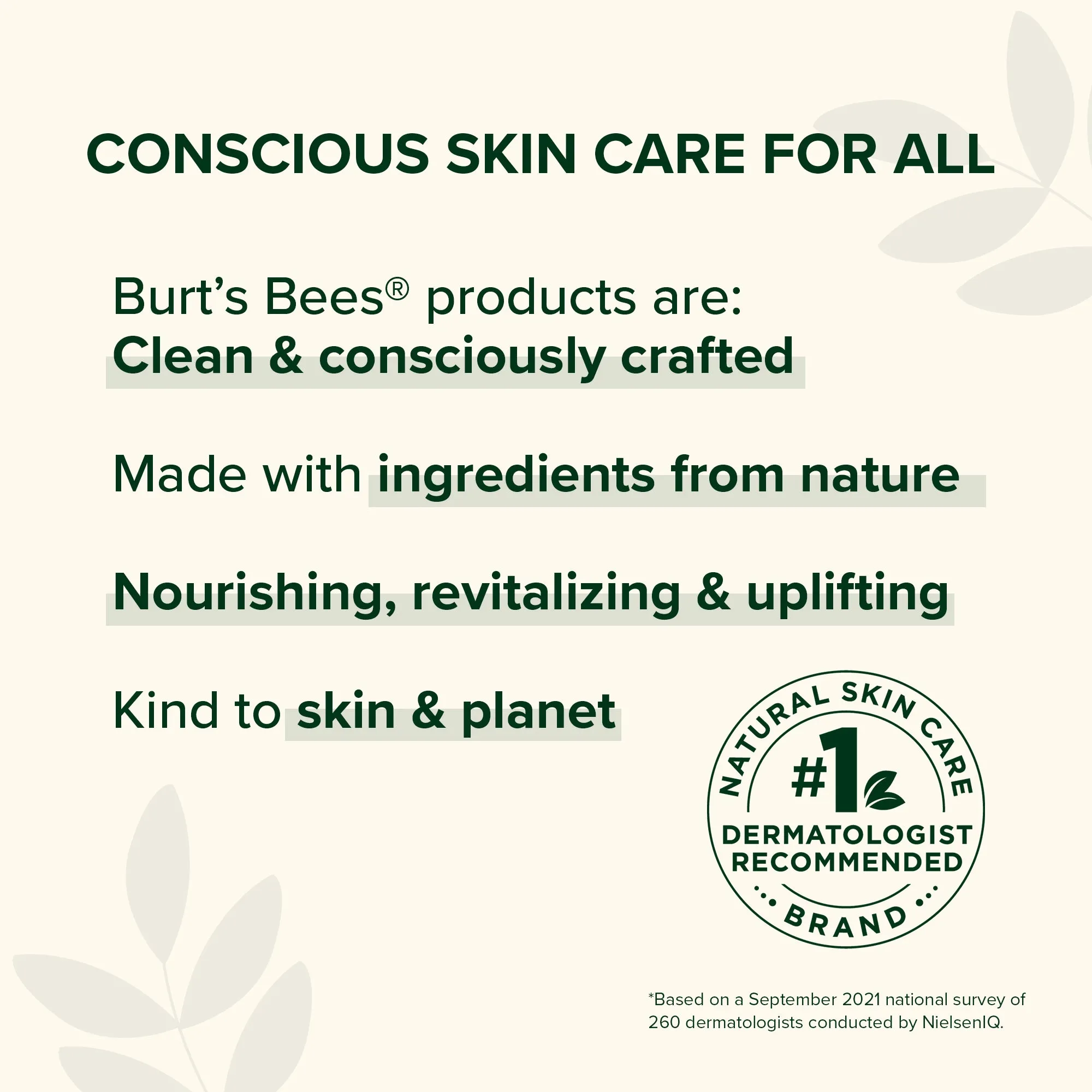 BURT'S BEES Deep Cleansing Cream With Soap Bark & Chamomile غسول كريمي للبشرة