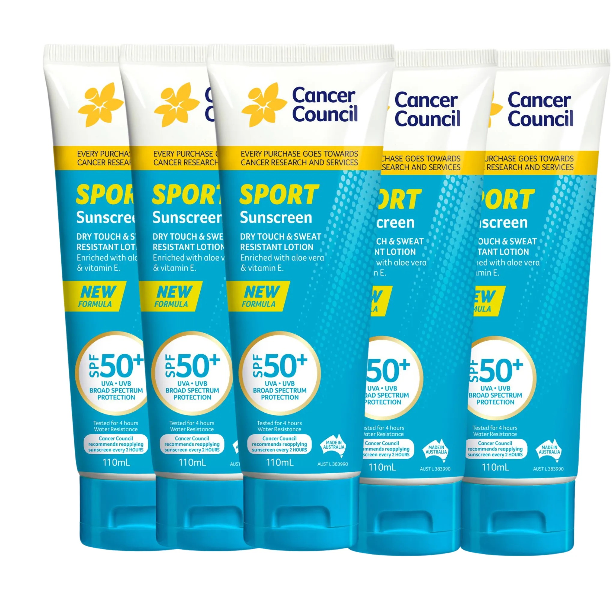 Cancer Council Sport Sunscreen SPF50  (110ml)