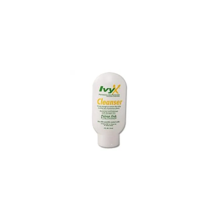 Coretex 84666 Ivy X Post-Contact Poison Oak and Ivy Cleanser, 4 Ounce Lotion Bottle, Case of 12