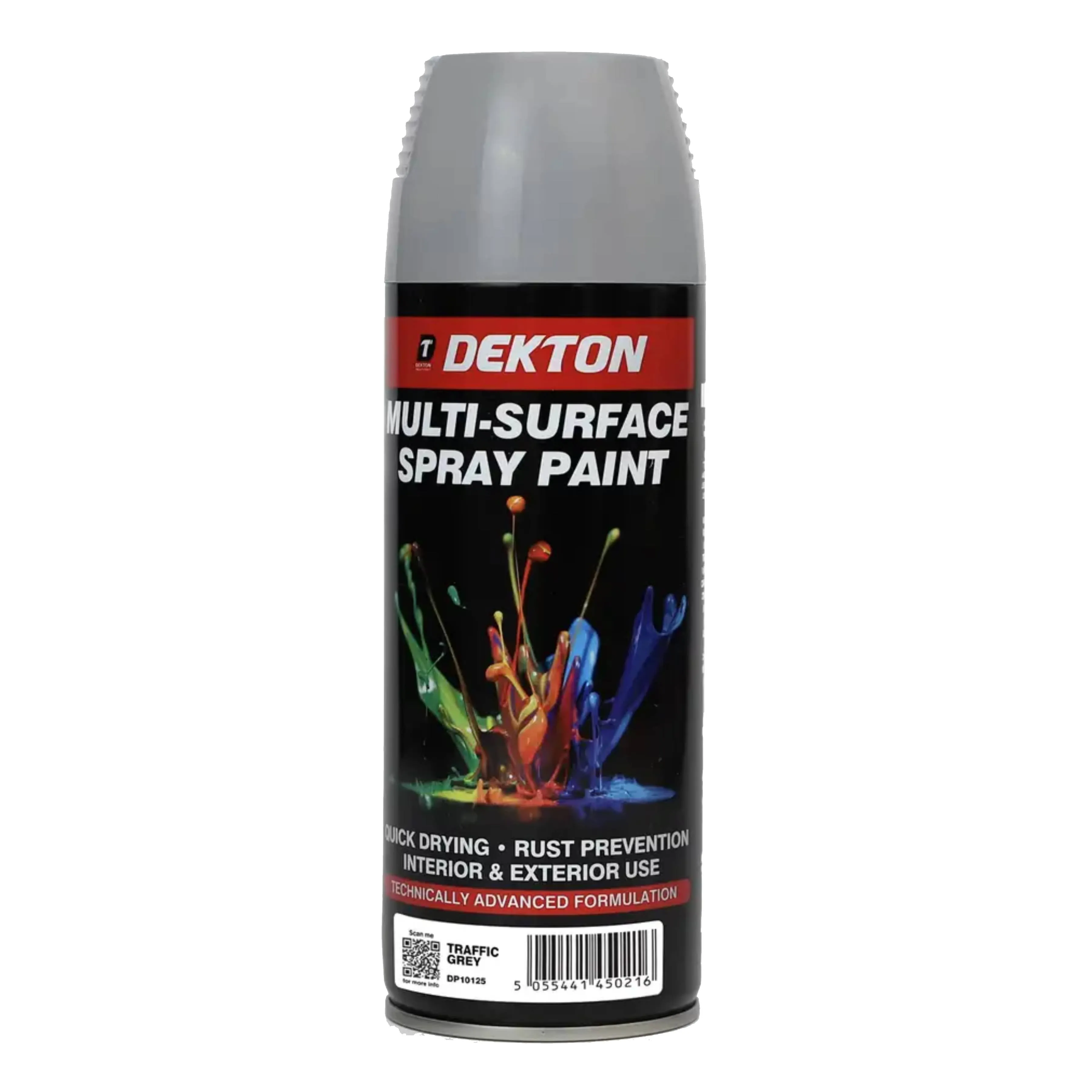 DEKTON 400ml Spray Paint Traffic Grey