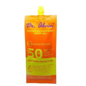 Dr. Alwin Whitening Sunscreen Cream Gel SPF 50   50ml