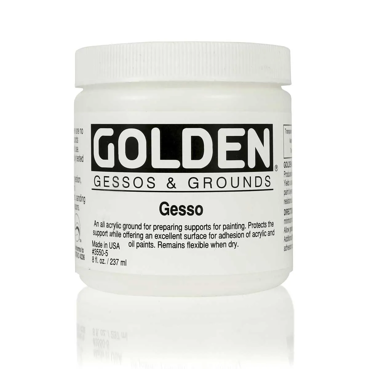 Golden Acrylic Gesso | Professional Acrylic Primer for Artists