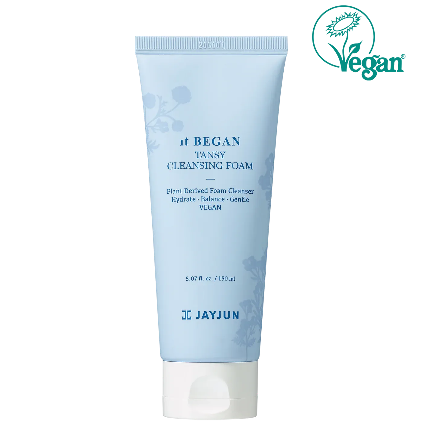 JAYJUN It Began Tansy Cleansing Foam VEGAN غسول رغوي نباتي للبشرة