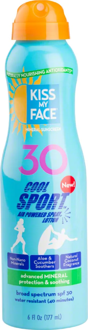 Kiss My Face Cool Sport Mineral Spray