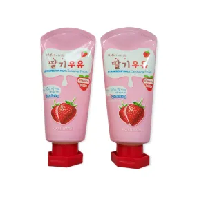 Kwailnara Strawberry Milk Cleansing Foam Duo