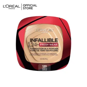 L'Oreal Paris Powder Makeup Infaillible Fresh Wear 120 Vanilla