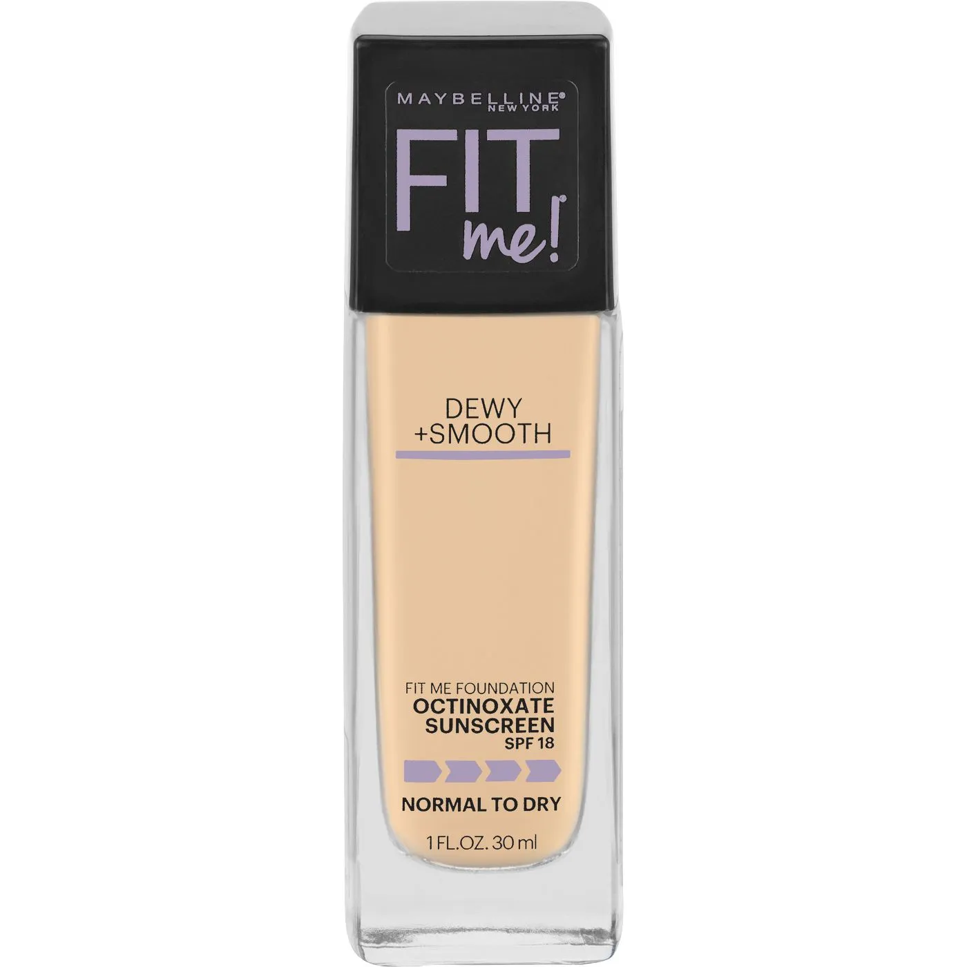 MAYBELLINE - Fit Me Dewy   Smooth Foundation Fair Ivory - 1 fl oz (30 ml)