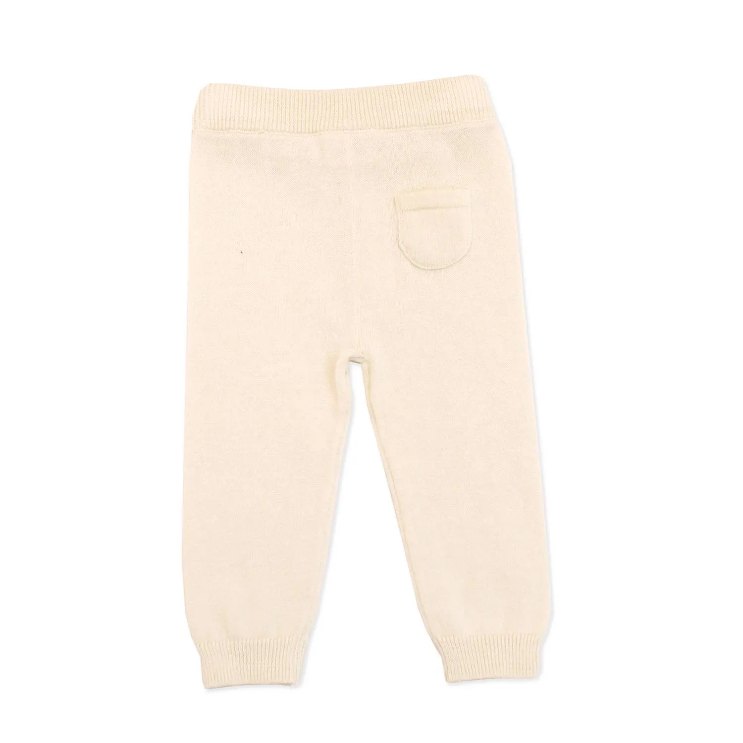 Milan Baby Legging Pants Sweater Knit (Organic Cotton): Grey