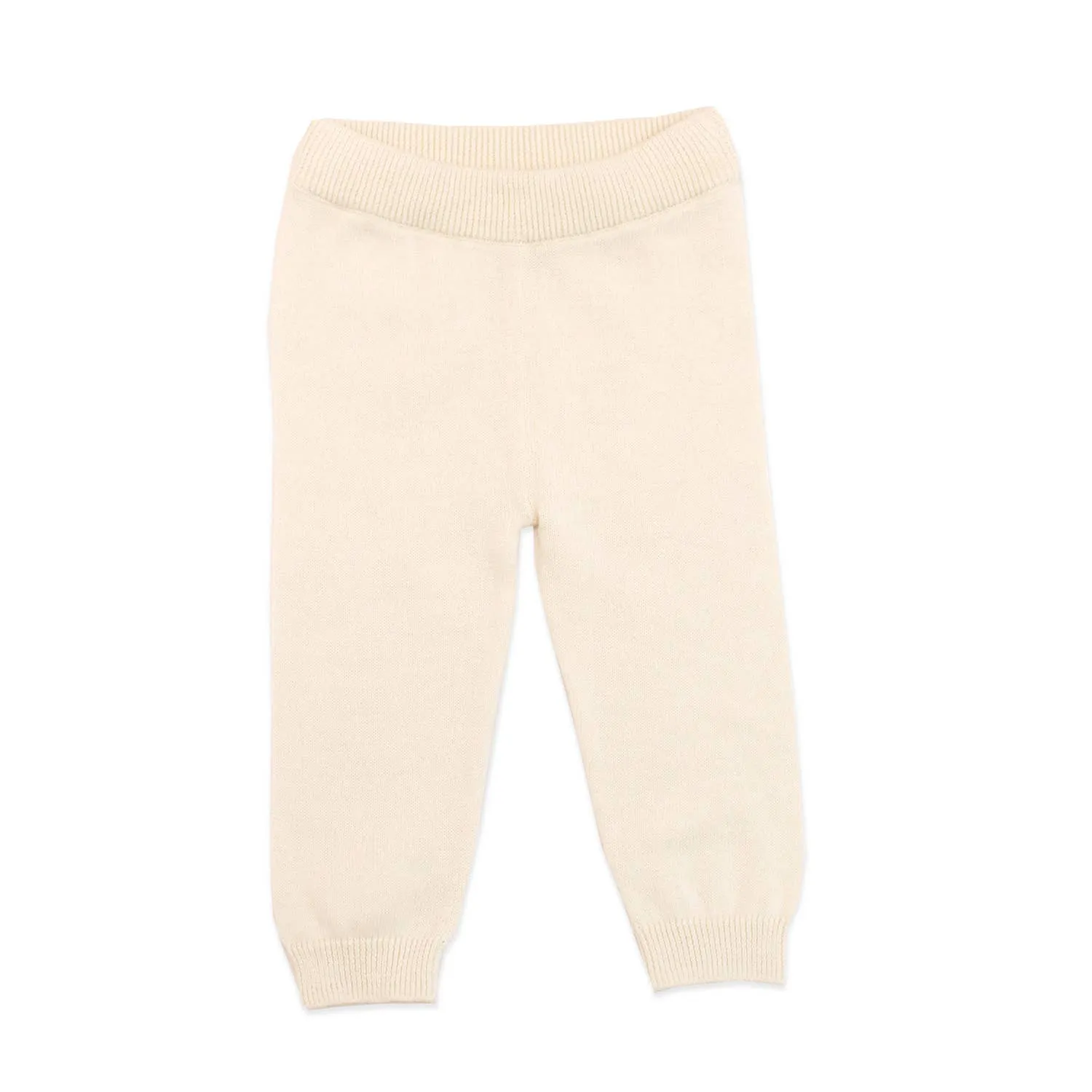 Milan Baby Legging Pants Sweater Knit (Organic Cotton): Grey