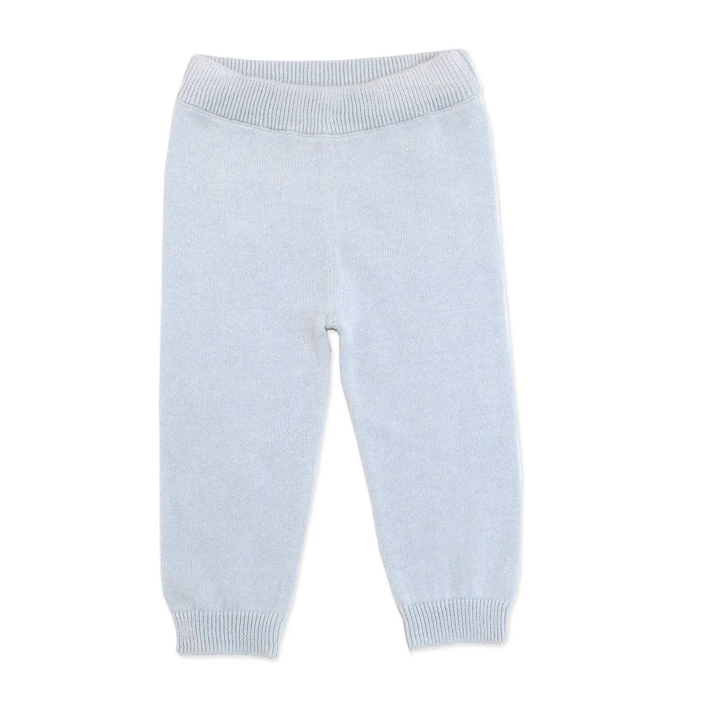 Milan Baby Legging Pants Sweater Knit (Organic Cotton): Grey