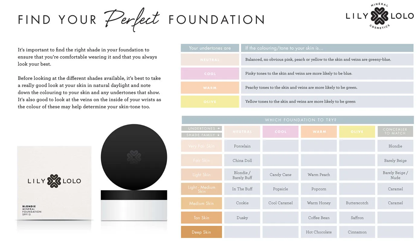 MINERAL FOUNDATION SPF 15