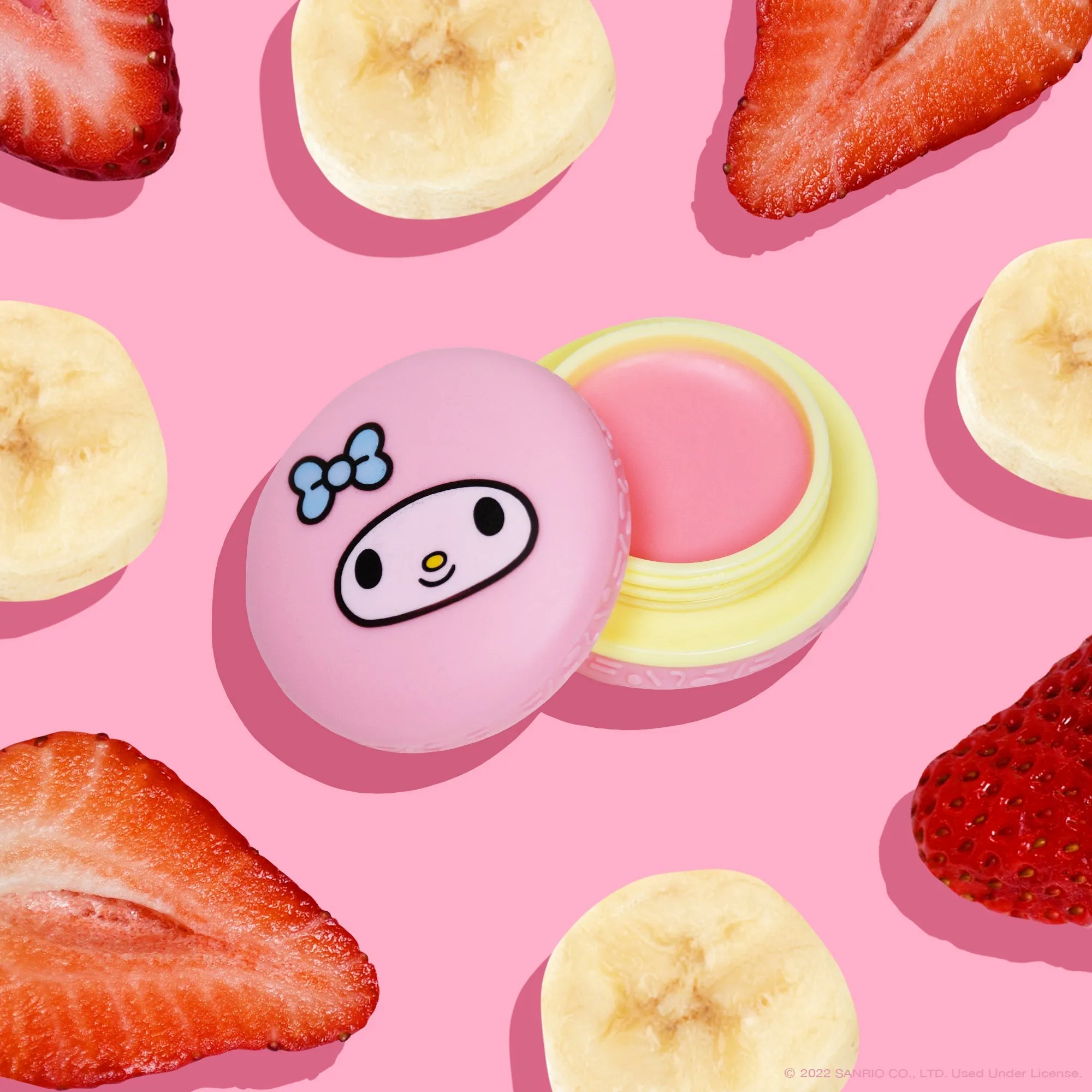 My Melody Macaron Lip Balm - Strawberry Banana