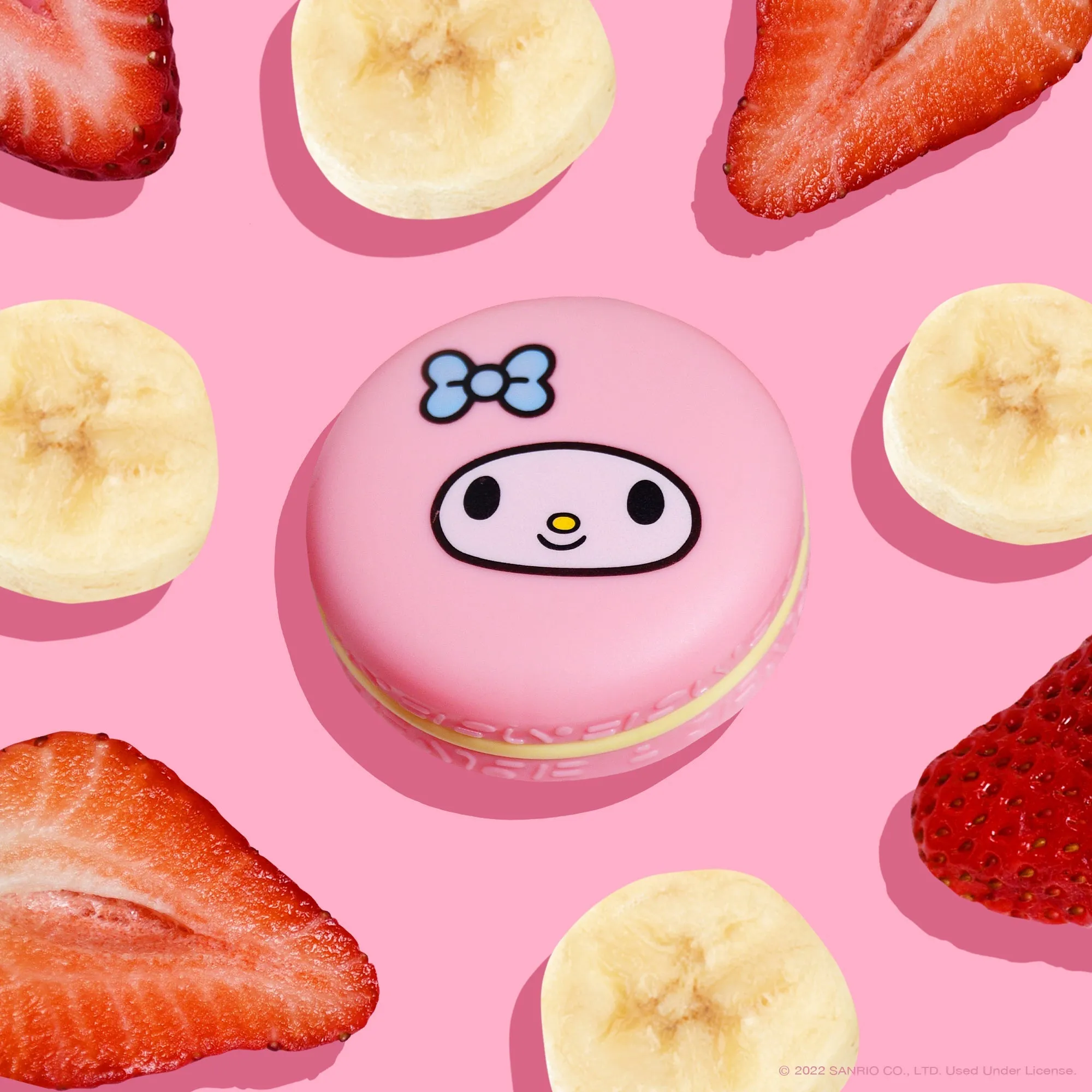 My Melody Macaron Lip Balm - Strawberry Banana