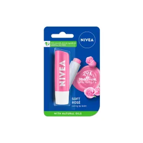 Nivea Lip Balm Soft Rose - 4.8g