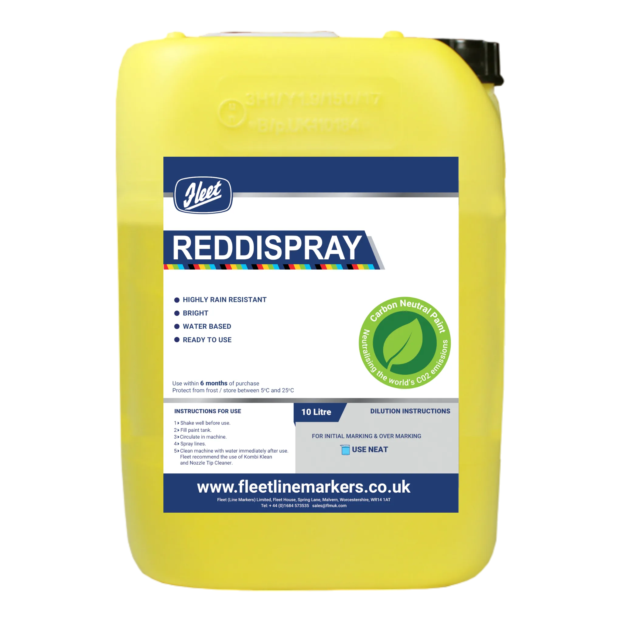 Reddispray Colour Range 10 litres