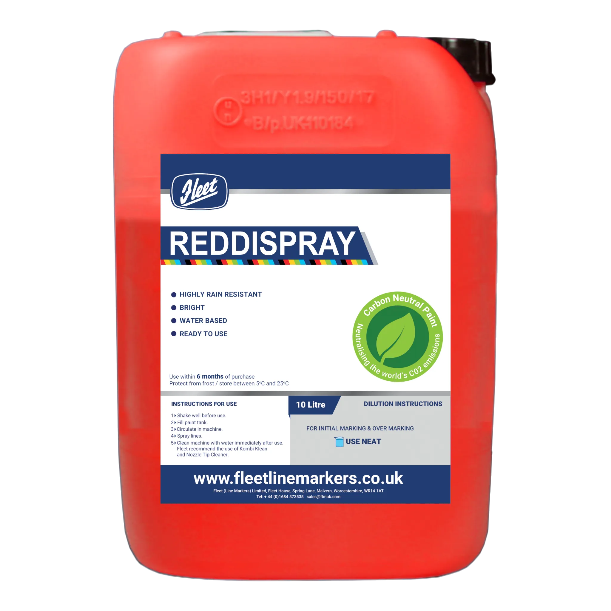 Reddispray Colour Range 10 litres