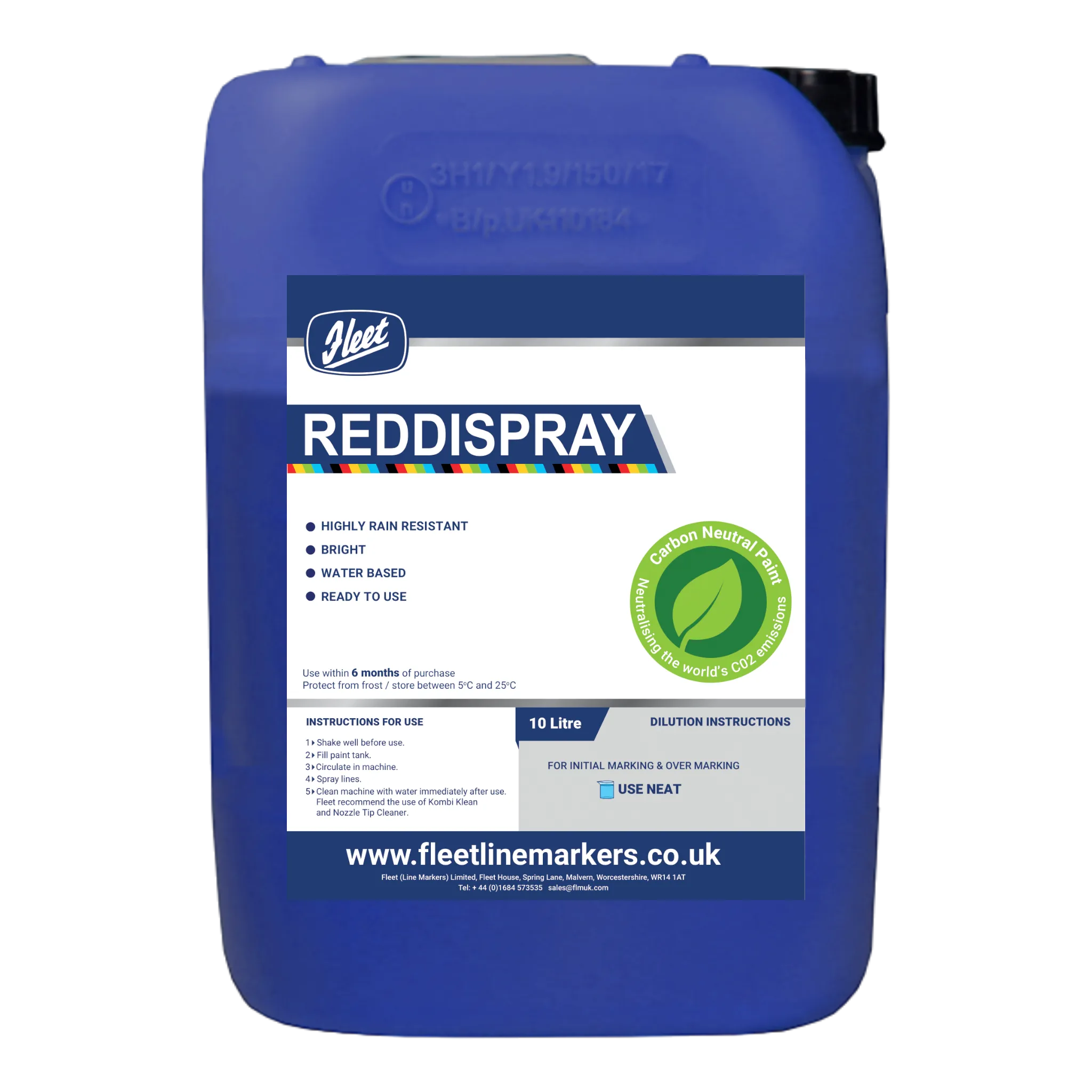 Reddispray Colour Range 10 litres