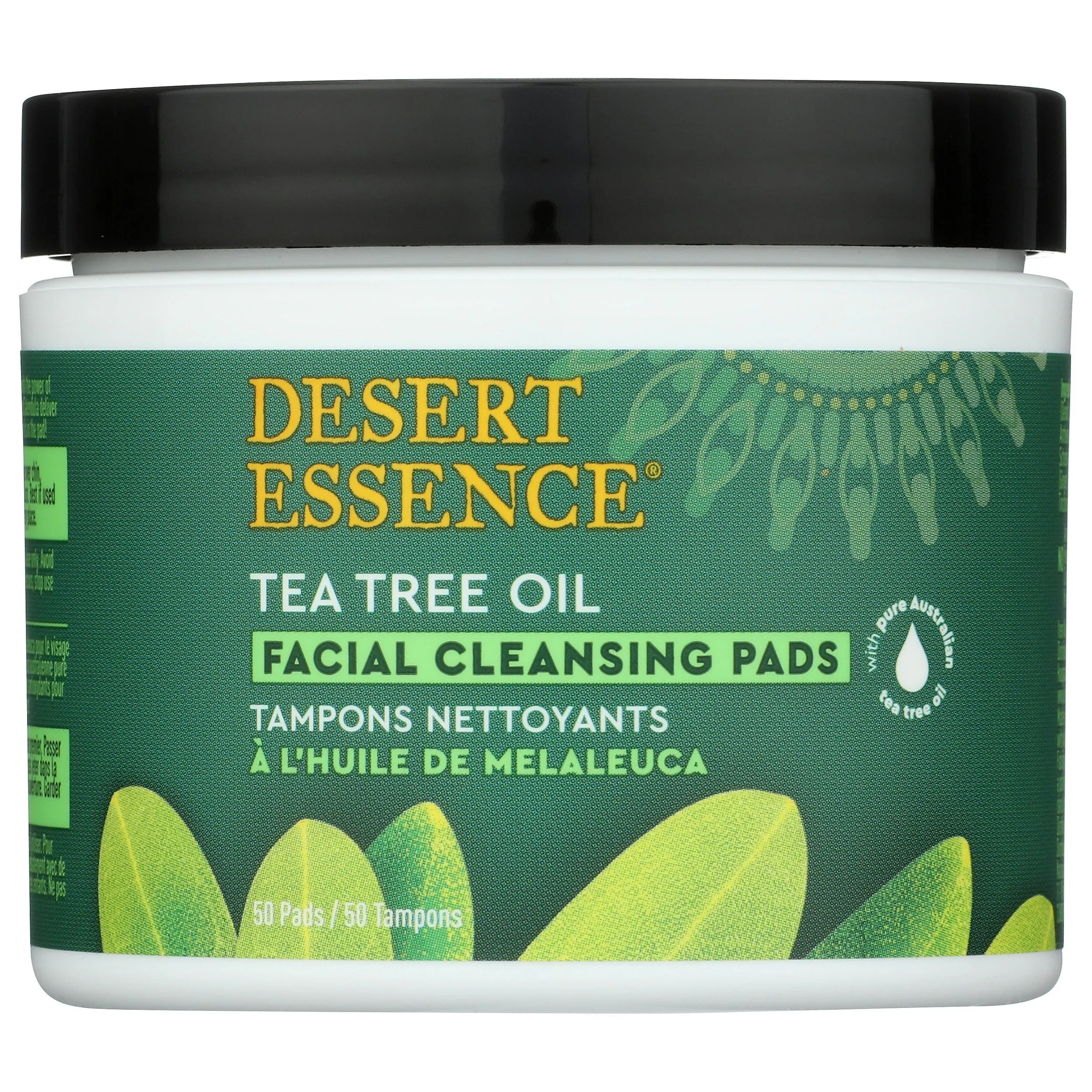 Tea Tree Oil Facial Cleansing Pads