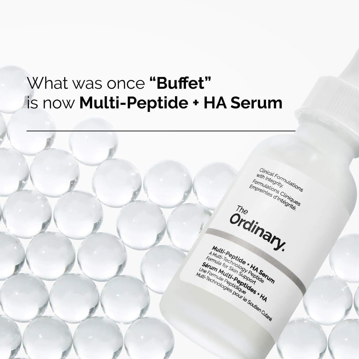 THE ORDINARY "BUFFET"- NOW MULTI-PEPTIDE   HA SERUM