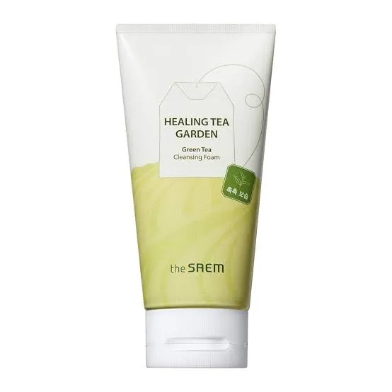 THE SAEM HEALING TEA GARDEN Green Tea Cleansing Foam