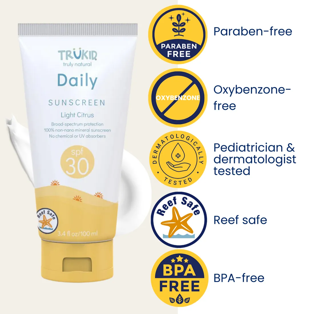 TruKid Sunny Days SPF 30  Lotion, 100 ml